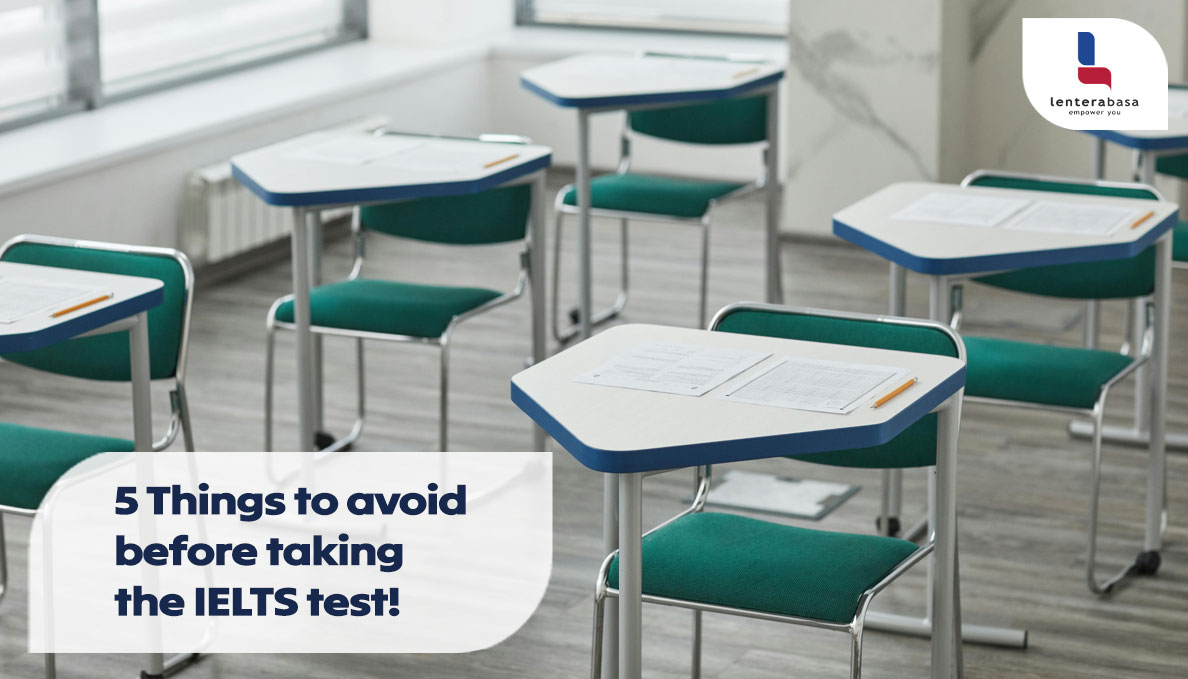 5 Things to avoid before taking the IELTS test!